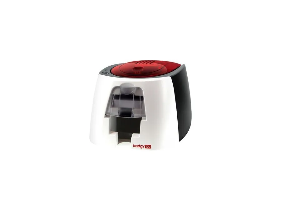 Принтер этикеток Evolis B12U0000RS Badgy100 Card Printer Color 40 Card Feeder