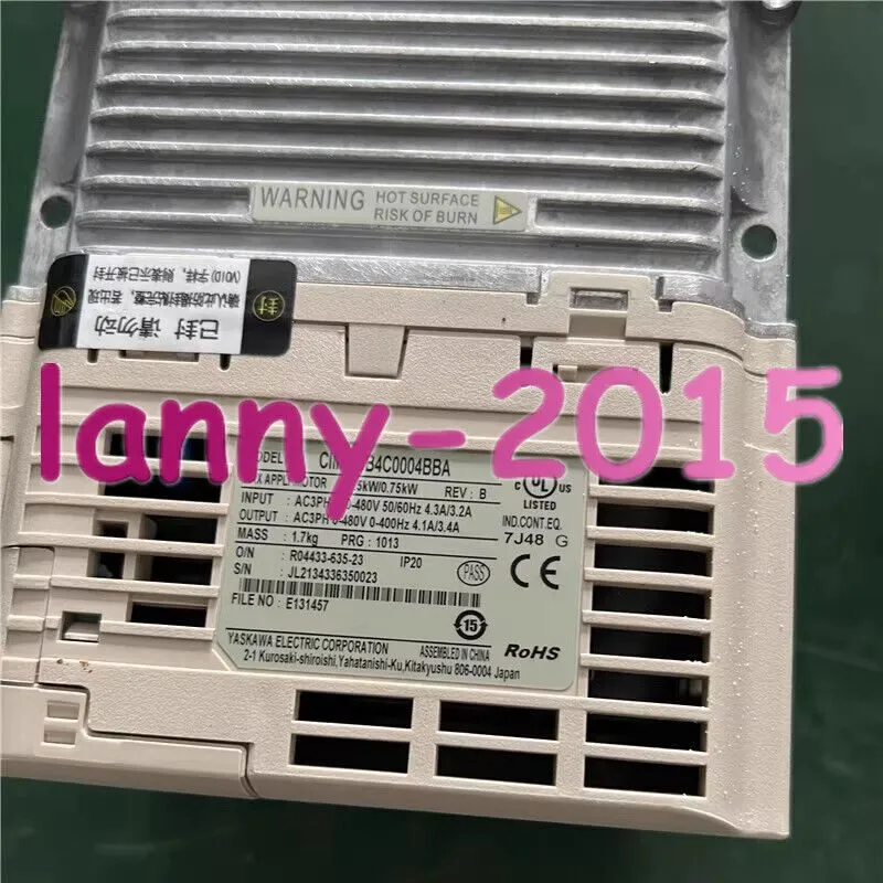 Частотный преобразователь Yaskawa inverter J1000 series CIMR-JB4C0004BBA 0.75/1.