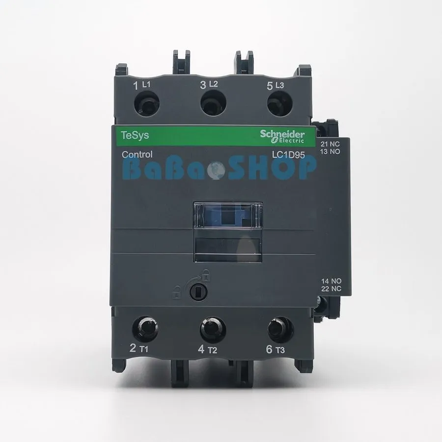 Контактор SCHNEIDER LC1D95F7 Contactor, 95 A, Coil 110 V AC ( PART ) — фото лота 1