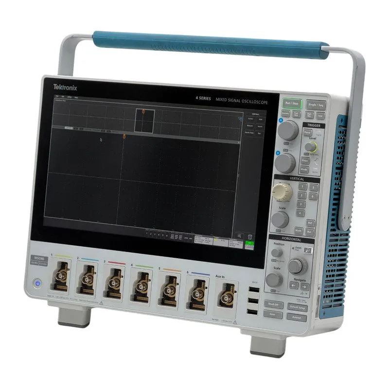 Осциллограф Tektronix MSO44 : 500MHz, 6.25GS/s, 4ch Mixed Signal Oscilloscope