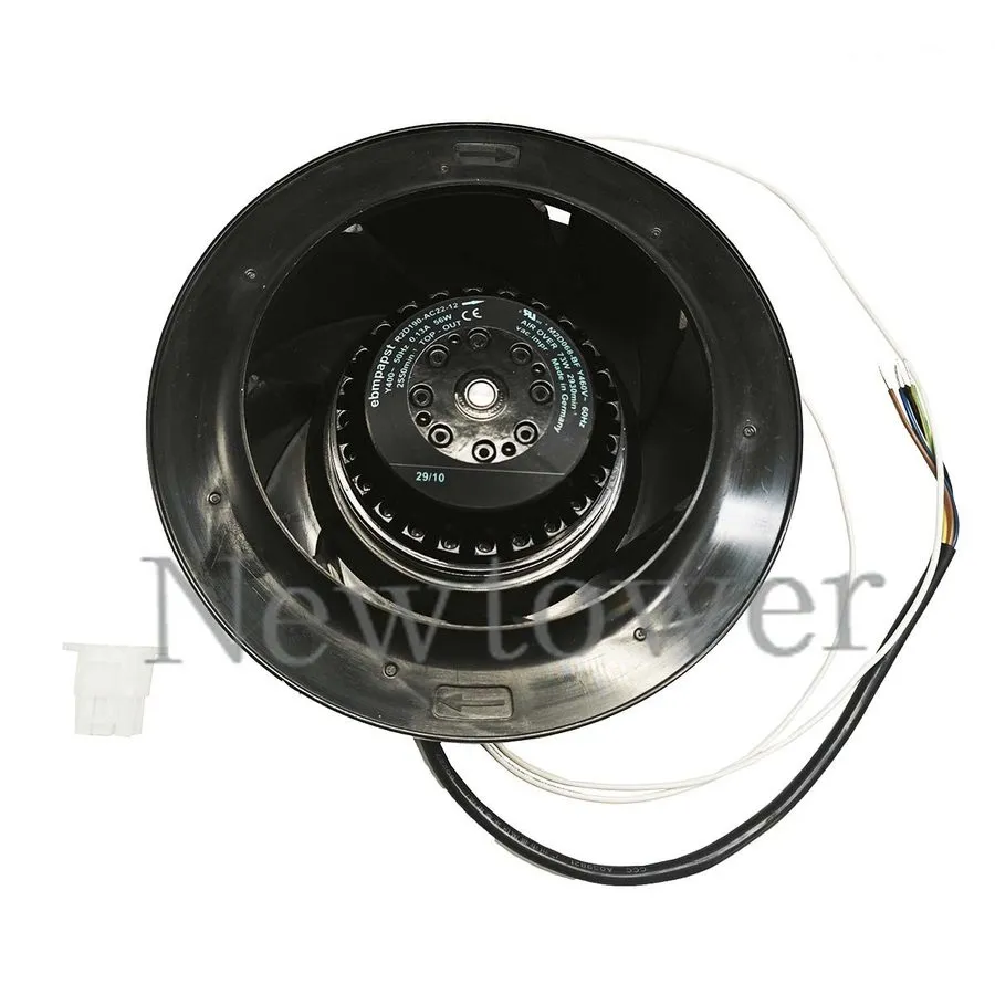 Вентилятор R2D190-AC22-12 190mm Centrifugal Fan 400V 1.3A 56/73W