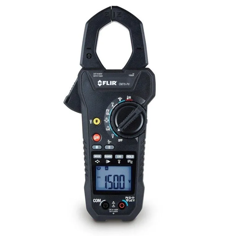 Тестер FLIR CM78-PV CAT III 1500 V Solar Clamp Meter