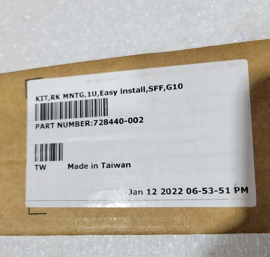 Комплект направляющих HEWLETT PACKARD 728440-002 Rail Kit Friction SFF 1U G10