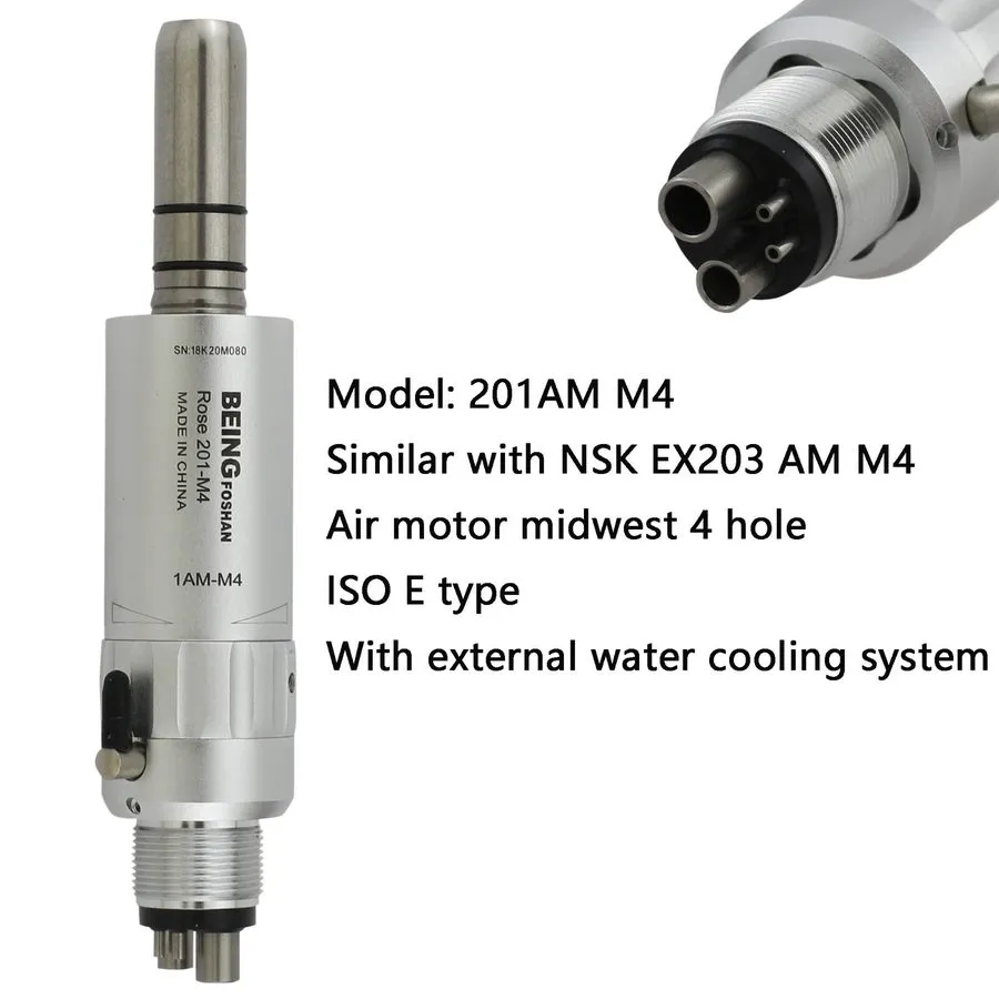 Стоматологический наконечник Dental Hygiene Prophy Handpiece Straight 4:1 Nose C — фото лота 3