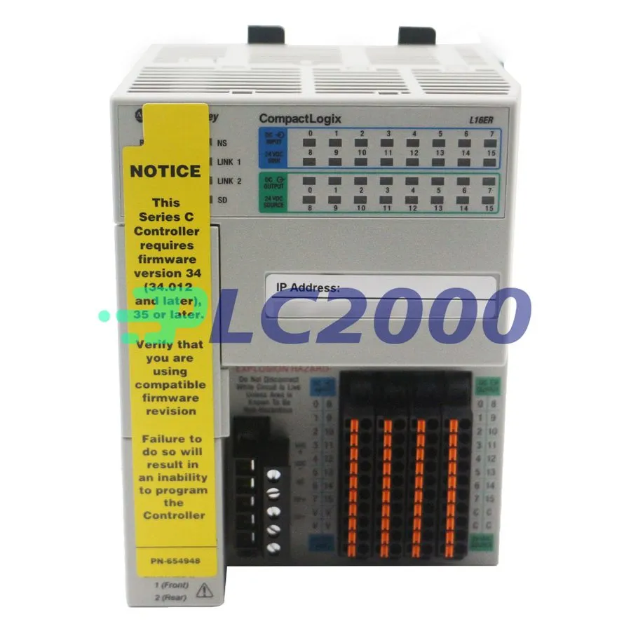 ПЛК AB 1769-L16ER-BB1B CompactLogix L16 384KB Controller Ethernet/IP