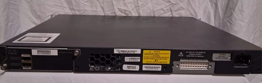 Коммутатор Cisco Catalyst WS-C2960X-48FPD-L 48-Port PoE+ Switch 740W 10G SFP+