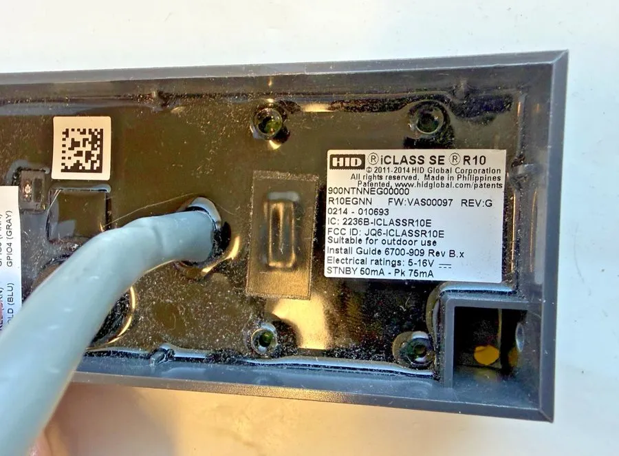 Оборудование видеонаблюдения HID 900NTNTEG00000 iClass SE R10 Mini Mullion er — фото лота 1