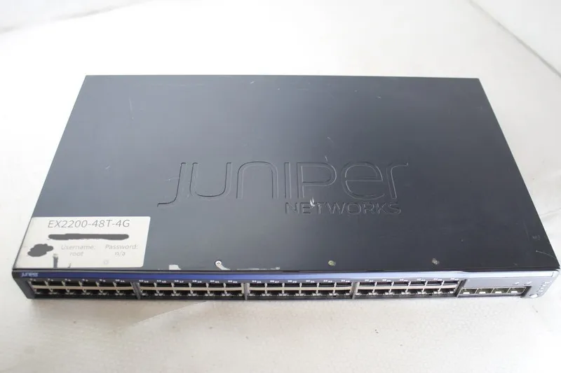 Коммутатор Juniper EX2200-48T-4G 48-Port Gigabit Ethernet Switch 4 SFP Uplink