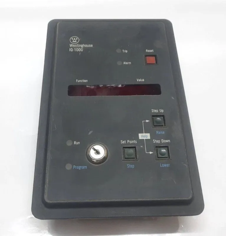 Реле защиты WESTINGHOUSE IQ-1000 MOTOR PROTECTION RELAY POWER DISPLAY 110 VAC