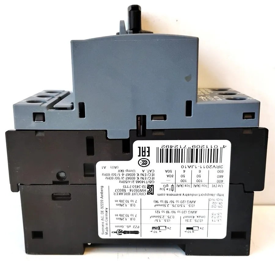 Автоматический выключатель Siemens 3RV2011-1JA10 Motor Protection Circuit Breake