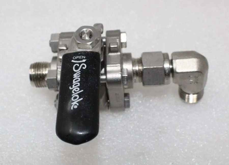Клапан SWAGELOK SS-62TS6 3/8” tube ball valve 316 SS Stainless Steel — фото лота 2