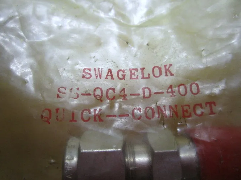 Трубопроводная арматура Swagelok SS-QC4-D-400 SS Instrumentation QC Stem with Va