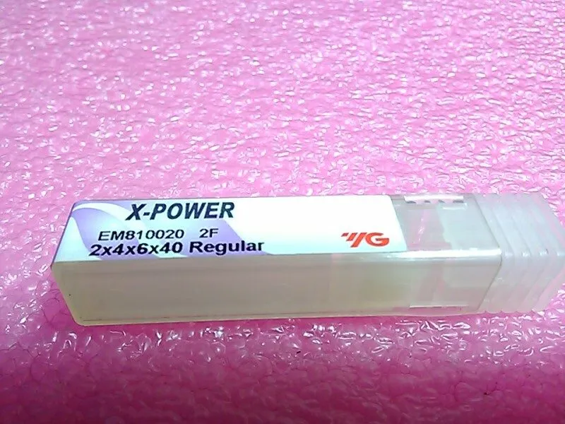 Режущий инструмент YG X-Power Center Cutting Carbide End Mill 2mm 2F 2x4x6x40 re — фото лота 2