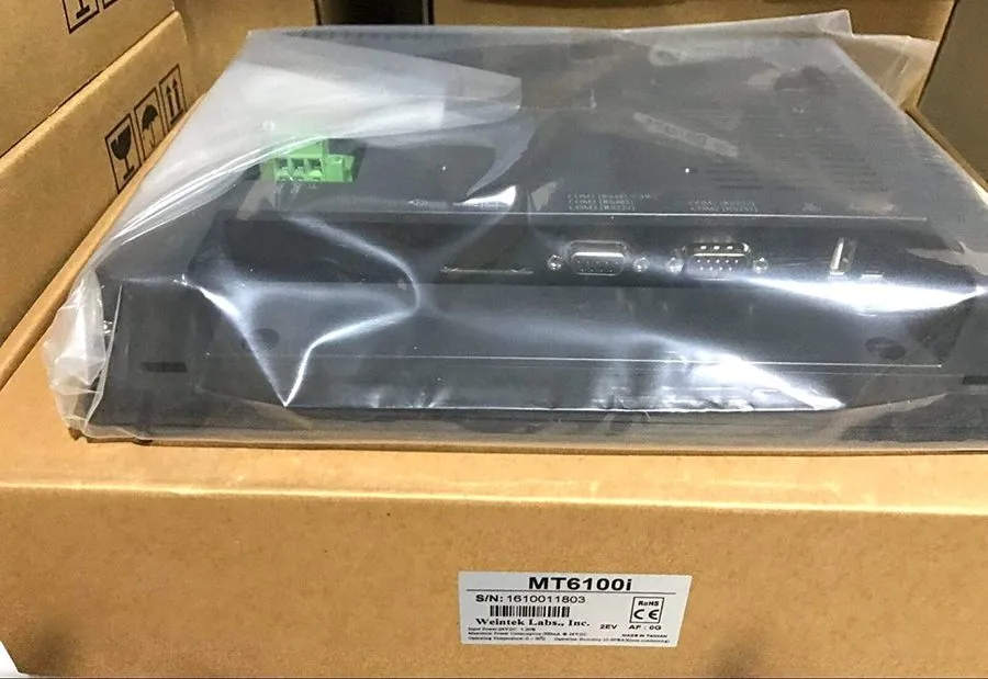 Панель оператора Weintek MT6100i V2WV 10" LCD Touch Screen Operator HMI Panel