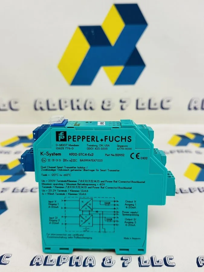 Датчик Pepperl+Fuchs KFD2-STC4-Ex2 Dual Channel Smart Transmitter Isolator