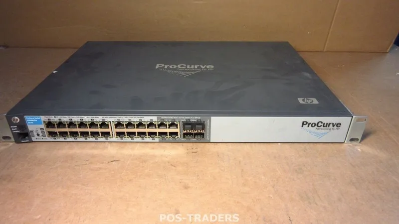 Коммутатор HP ProCurve 2510-24G Switch GIGABIT 24x 1000Base-T + 4x SFP (Shared) 