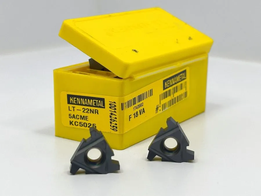Режущий инструмент KENNAMETAL LT22NR 5ACME KC5025 Carbide Indexable Laydown Thre