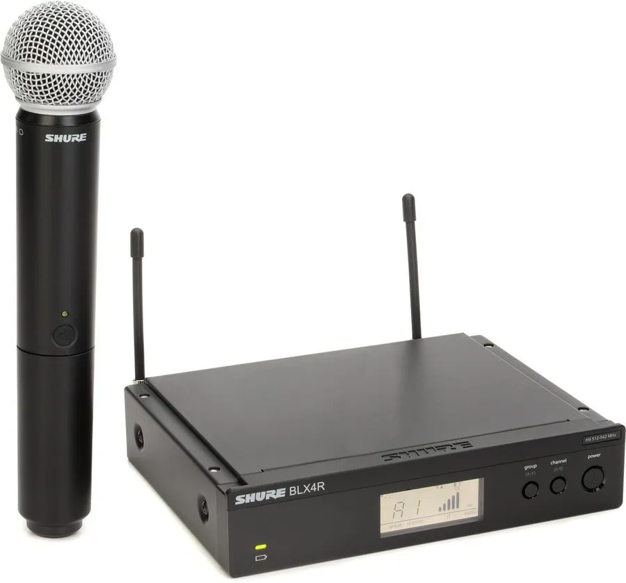 Радиосистема Shure BLX24R/SM58 Wireless Handheld Microphone System H9 Band