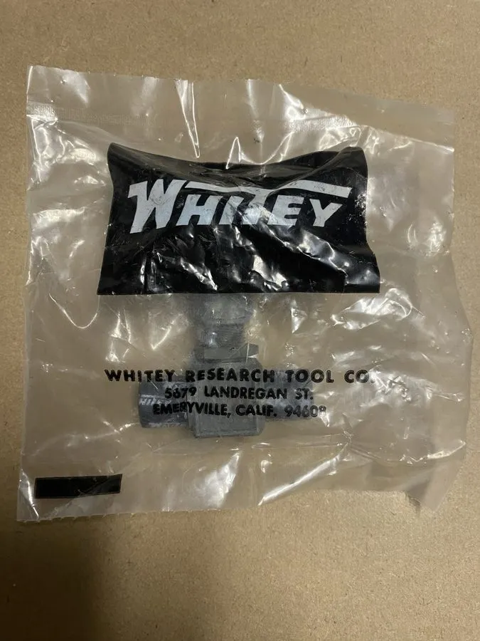 Клапан Whitey Swagelok S-1VM4, Integral Bonnet Needle Valve 1/4" MNPT — фото лота 2