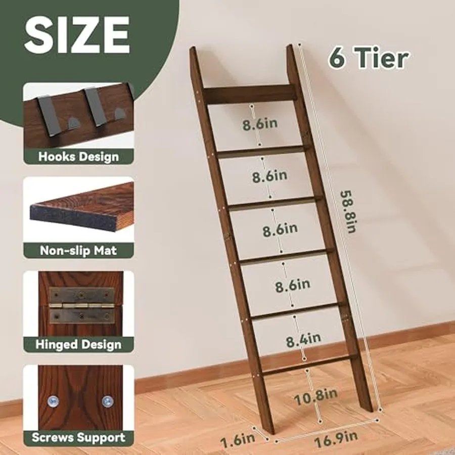 Стойка/шкаф 6-Tier Blanket Ladder — фото лота 1