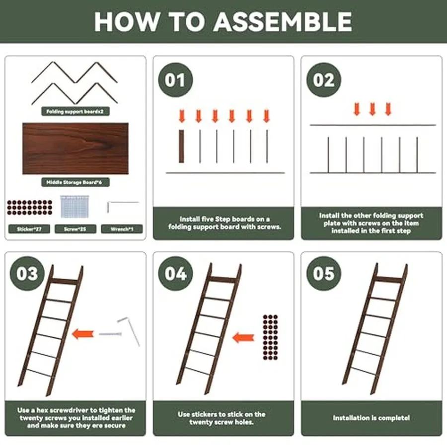 Стойка/шкаф 6-Tier Blanket Ladder — фото лота 2