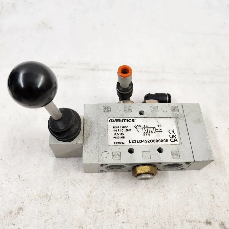Пневмоклапан Aventics L23LD452O000000 Manual Air Control Valve 2/4 Way, 150psi, 