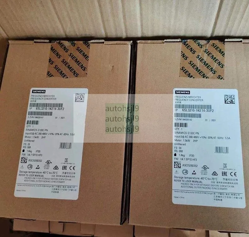 Частотный преобразователь 6SL3210-1KE14-3UF2 SIEMENS SINIMICS G120C Frequency Co
