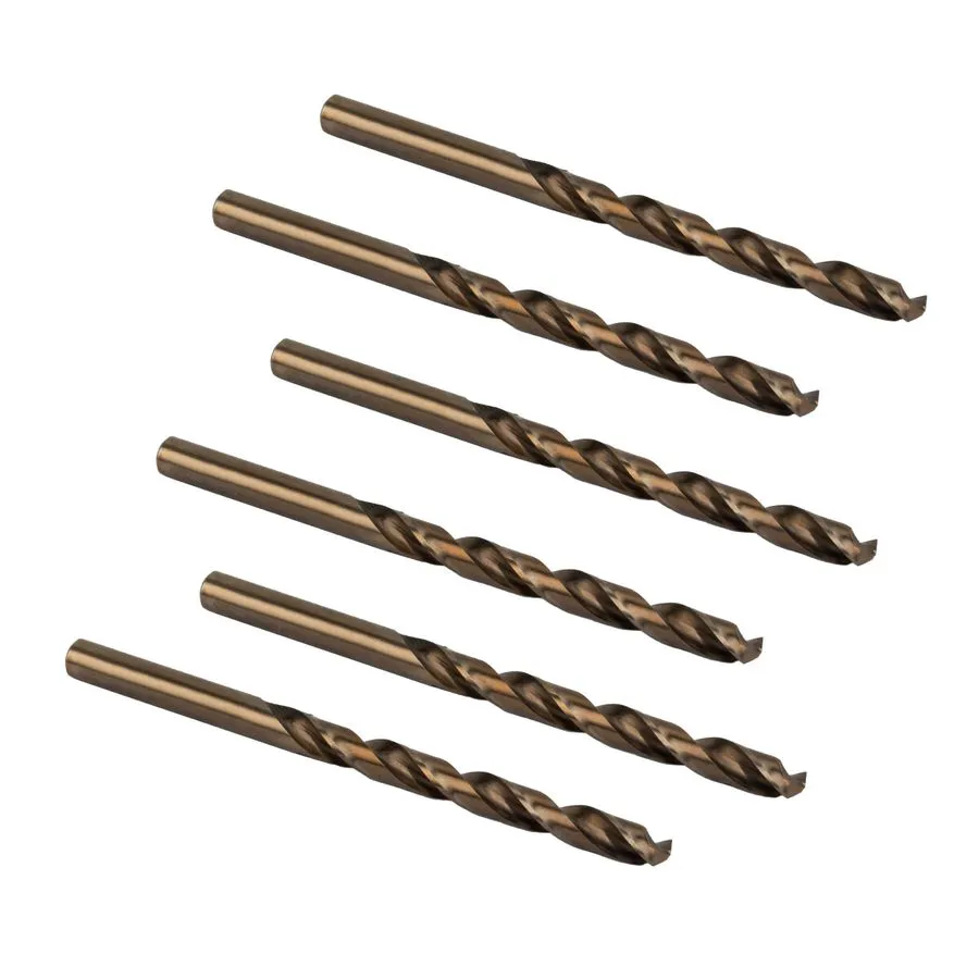 Режущий инструмент POWERTEC Cobalt Drill Bit 1/4-Inch 135 Degree Drill Bit Set ( — фото лота 1
