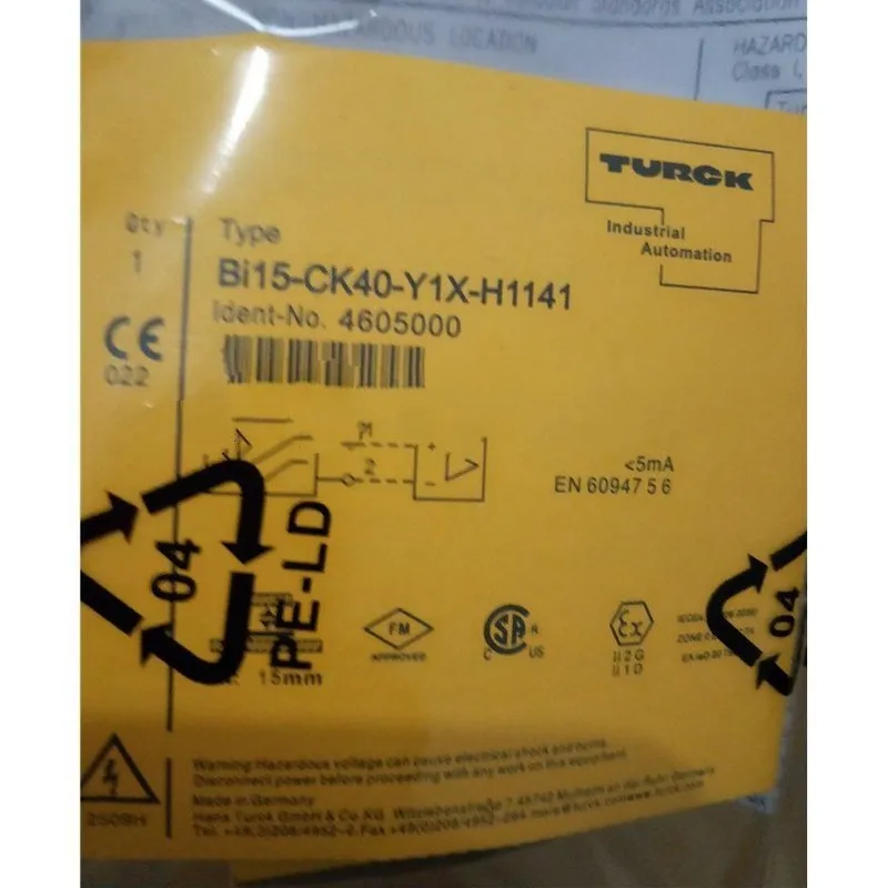 Датчик приближения BI15-CK40-Y1X-H1141