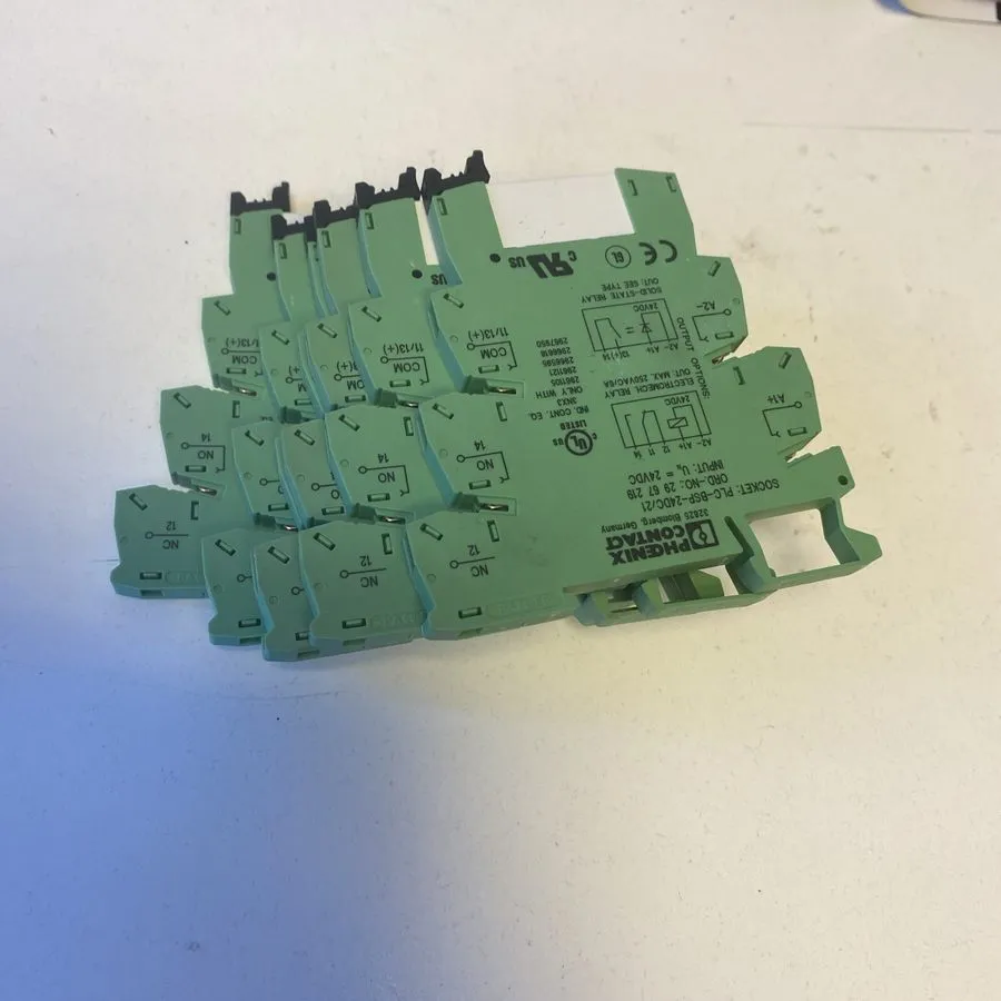 Колодка реле PHOENIX CONTACT PLC-BSP-24DC/21 Relay Socket 24VDC 29 67 219 — фото лота 1