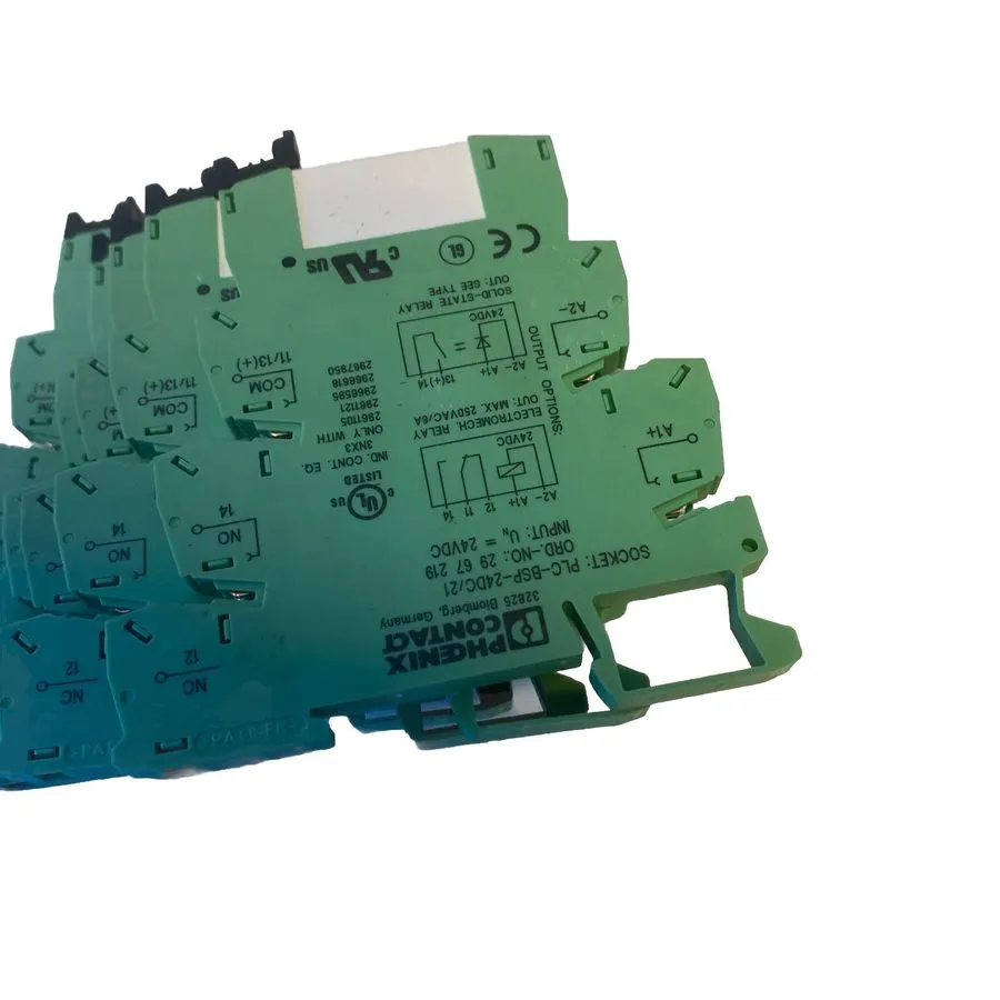 Колодка реле PHOENIX CONTACT PLC-BSP-24DC/21 Relay Socket 24VDC 29 67 219 — фото лота 2