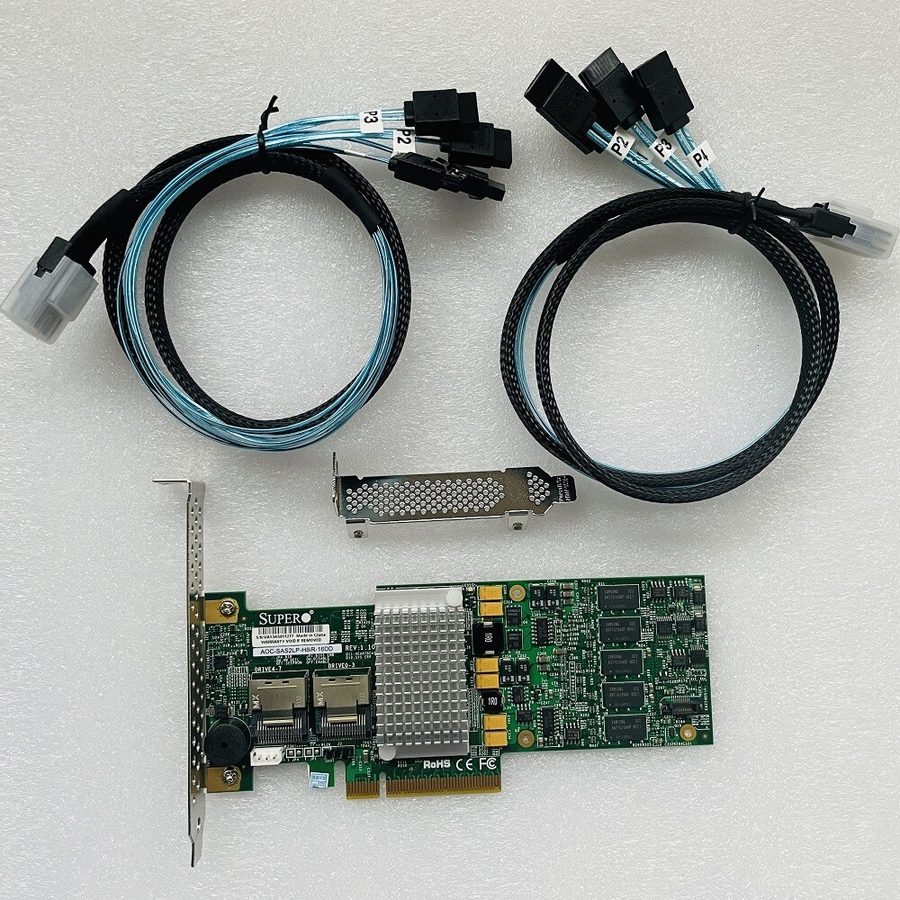 Кабель SUPERMICRO AOC-SAS2LP-H8iR 8-PORT SAS/SATA 6Gb/s RAID CONTROLLER CARD