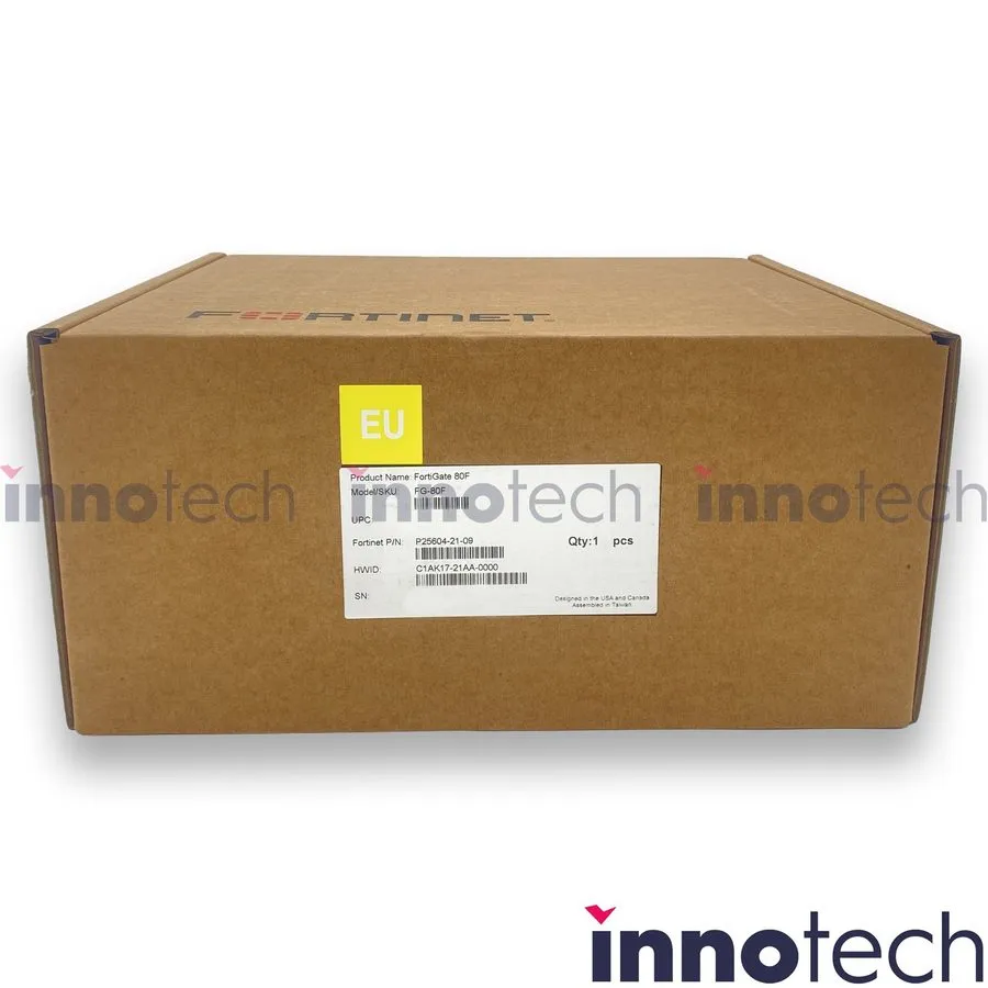 Межсетевой экран Fortinet FortiGate 80F FG-80F Firewall Security Appliance 10x G