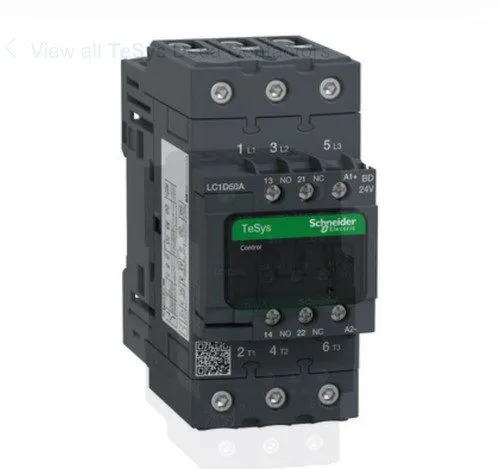 Контактор Schneider Electric LC1D50ABD 3-Pole Contactor 50A 24VDC Coil EverLink