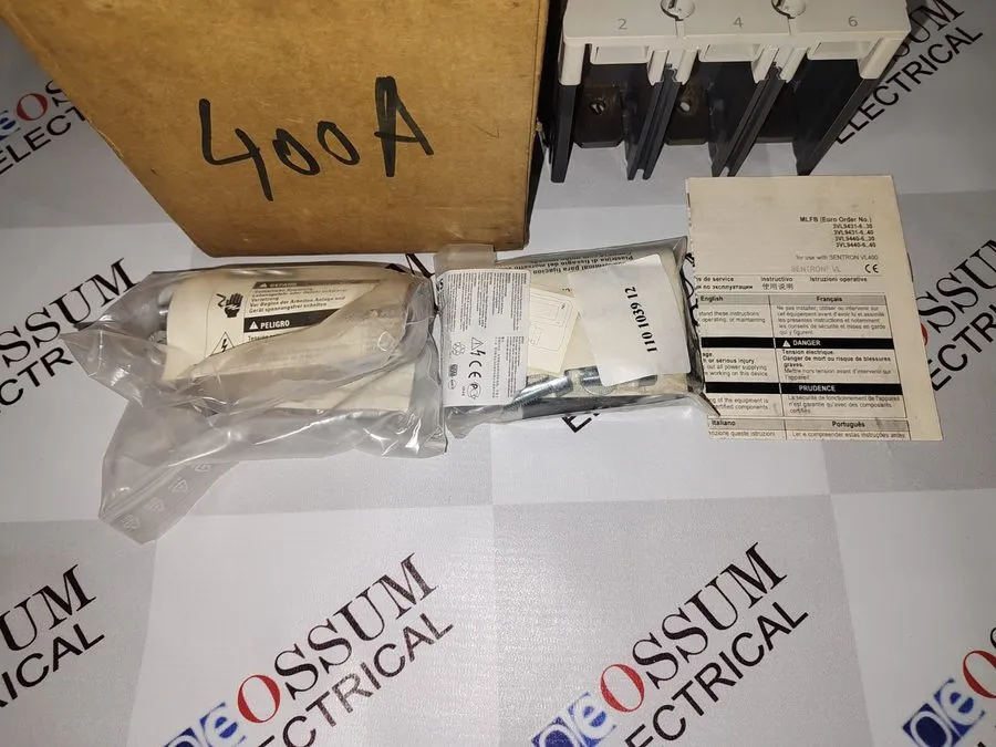 Автоматический выключатель SIEMENS VL400 3VL4740-1SB36-0AA0 CIRCUIT BREAKER 400A — фото лота 2