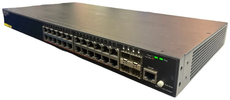 Коммутатор Edge-core Ethernet switch Model ECS2100-28PP 24-port Gigabit Web-Smar