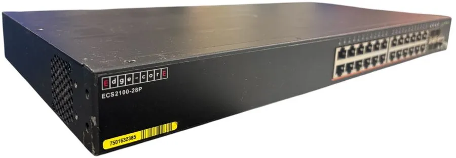 Коммутатор Edge-core Ethernet switch Model ECS2100-28PP 24-port Gigabit Web-Smar — фото лота 2