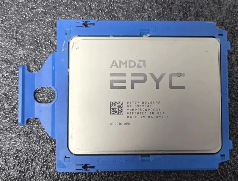 Сервер AMD EPYC 7371 3.1GHz 16Core 32Threads SP3 DDR4 Server CPU processor
