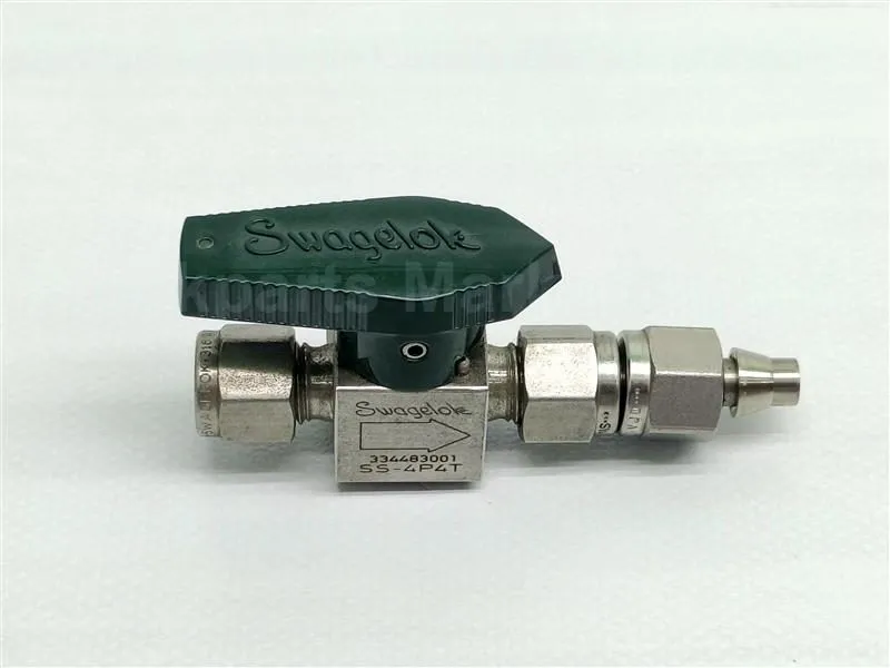 Клапан SWAGELOK SS-4P4T QUARTER TURN PLUG VALVE 1/4" TUBE OD 316SS