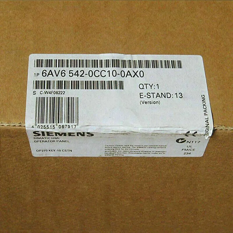Панель оператора Siemens 6AV6542-0CC10-0AX0 Touch Panel HMI One