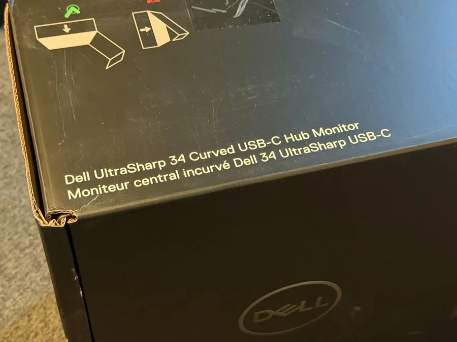 Монитор Dell UltraSharp U3423WE 32 in WQHD Curved Screen LCD Monitor
