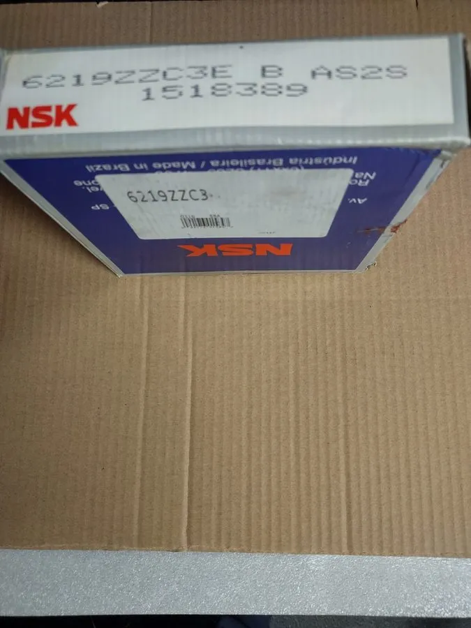 Подшипник NSK 6219ZZC3E Single Row Deep Groove Ball Bearing #B111 — фото лота 1