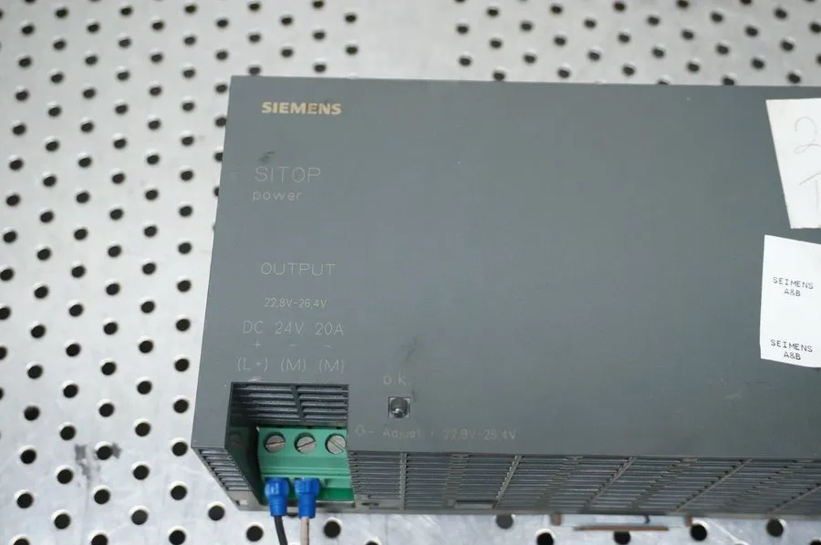 Блок питания Siemens SITOP Power Supply 6EP1 336-2BA00 50/60Hz 22.8V 26.4V DC 24