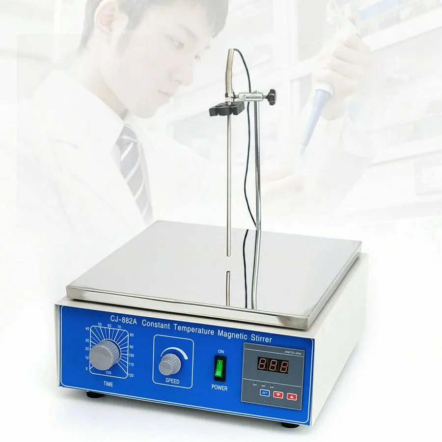 Магнитная мешалка RT-100?? 10L Thermostatic Magnetic Stirrer Digital Heating Lab — фото лота 2