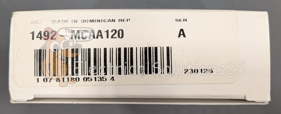 Фото лота 1492-MCAA120 от продавца №18188