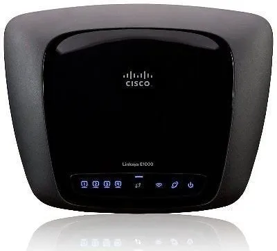 Маршрутизатор Cisco Linksys E1000 Wireless Router 10/100 Ports 2.4Ghz Pre-Owned