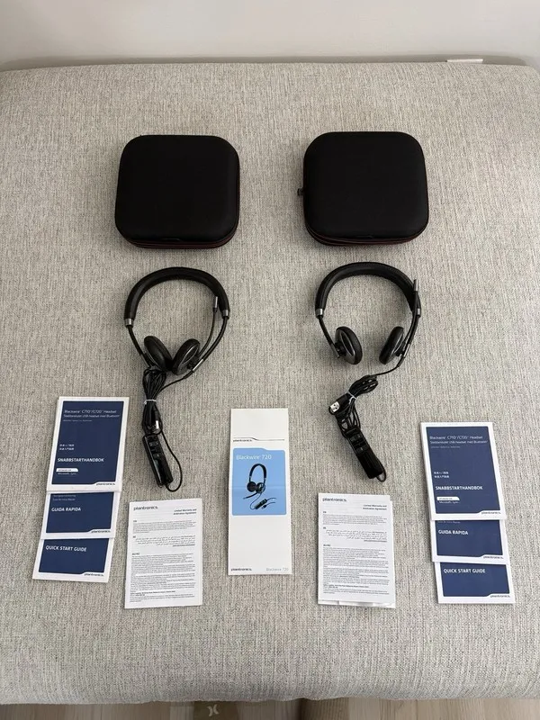 IP-телефон Plantronics Blackwire C720-M Black Headphones Headset Works w/Carryin