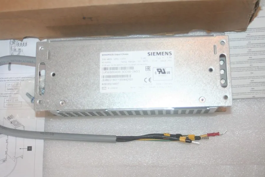 Частотный преобразователь Siemens 6SE6400-3CC00-2AD3 Sinamics Micromaster 4 AC C