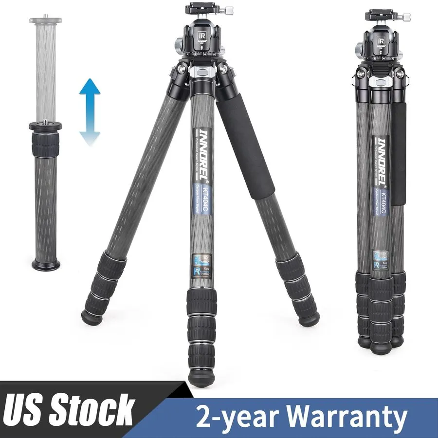 Оборудование видеонаблюдения Carbon Fiber Tripod KT404C Professional 40MM Tube H