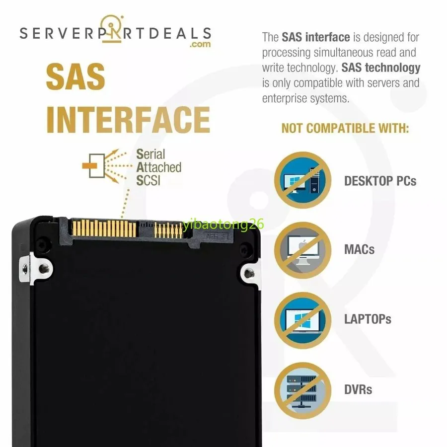 SSD-накопитель Samsung PM1643a 7.68TB SAS 12Gb/s 2.5" Enterprise SSD—MZILT7T6HAL